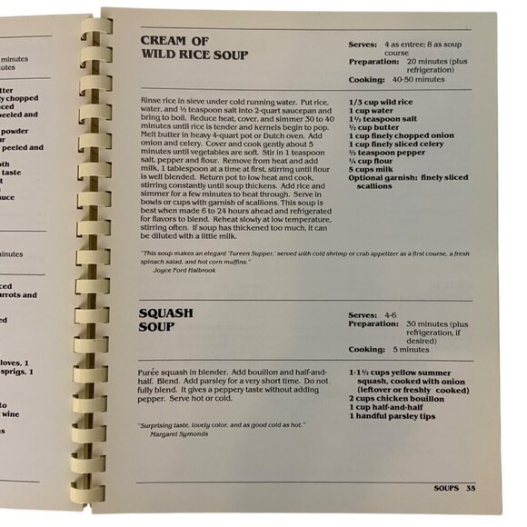 Winterthurs Culinary Collection Cookbook 3rd Edition 1985 Spiral Bound Recipes - Picture 7 of 13